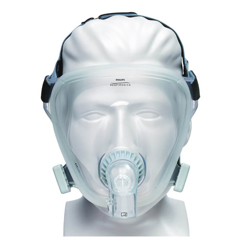 FitLife EE (1)800pxX800px La presión del aire del sistema infla la capa de sellado suave y flexible, lo que minimiza las fugas y proporciona un flujo de aire optimo a través de los conductos nasales. El cojín está sobremoldeado para proporcionar un sellado sin costura para que la presión del aire circule por toda la máscara y permita una respiración más natural y cómoda. La máscara viene con clips a presión fáciles de usar que no necesitan reajuste cuando se retiran o instalan.